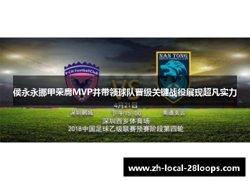 侯永永挪甲荣膺MVP并带领球队晋级关键战役展现超凡实力